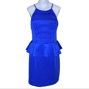 Bisou Bisou Dress Size 12 Royal Blue